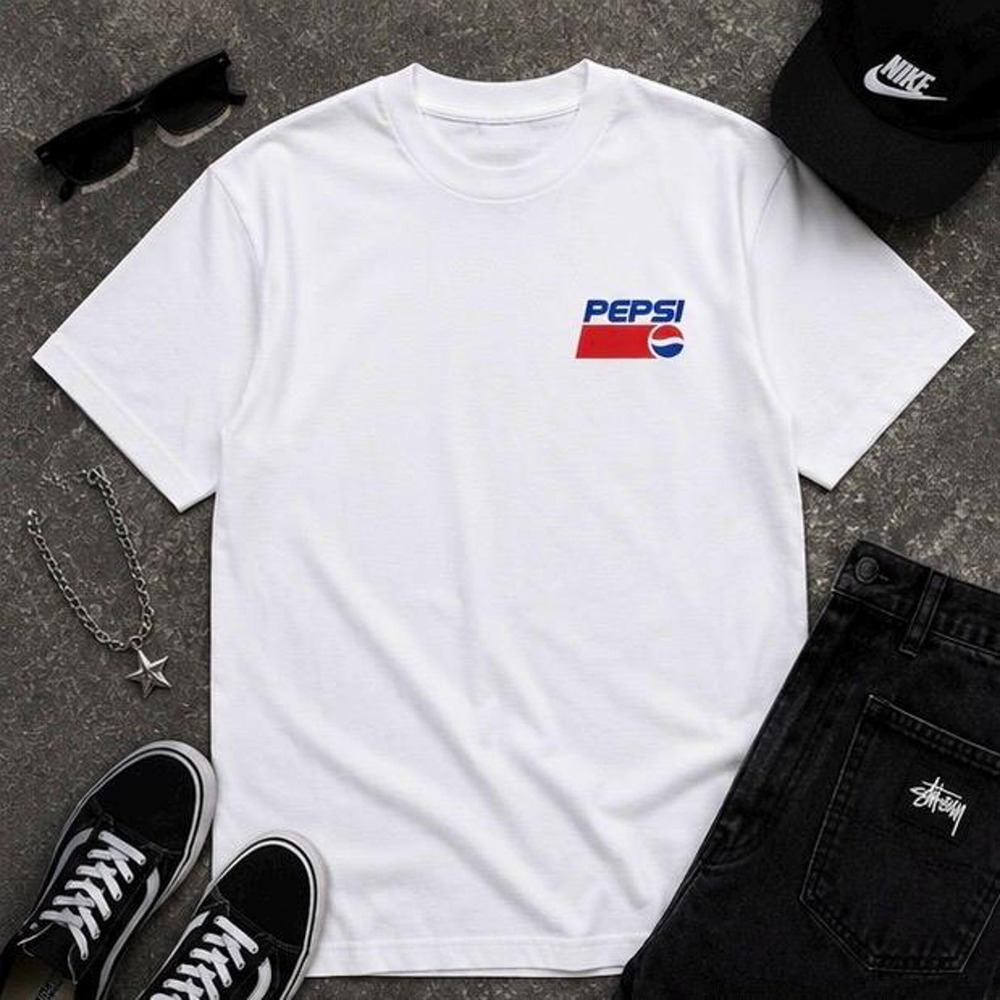 Pepsi Graphic Shirt White